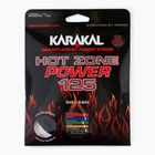 Napínací struna na squash Karakal Hot Zone Power 125 11 m black