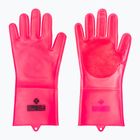 Rukavice na čištění kol Muc-Off Deep Scrubber Gloves pink