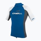 Pánské plavecké tričko O'Neill Premium Skins Turtleneck Rash Guard deep sea/graphite/white