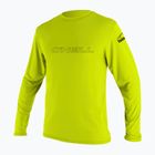 Plavecké tričko Longsleeve O'Neill Youth Basic Skins Sun Shirt lime