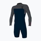 Pánský plavecký neopren O'Neill Hammer 2mm Chest Zip LS Spring abyss/graphite/graphite