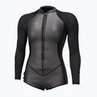 Dámský plavecký neopren O'Neill Bahia 2/1 mm Front Zip Short Spring glide black/black