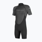 Pánský neopren O'Neill Reactor-2 2mm Back Zip SS Spring HJ5 black/graphite