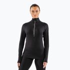 Dámská termoakční mikina Surfanic Cozy Zip Neck black