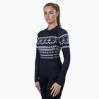 Dámská termoakční mikina Surfanic Cozy Limited Edition Crew Neck black fairisle