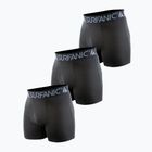 Pánské termo boxerky Surfanic Carbondri 3 páry black/grey/khaki