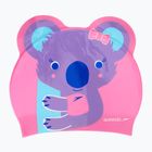 Dětská plavecká čepice Speedo Plain Moulded Silicone pink