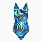 Dámské jednodílné plavky Speedo Printed Medalist black/blue