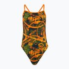 Dámské jednodílné plavky Speedo Allover Vback salso /black /olive