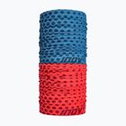 Multifunční šátek Inov-8 Snood 2 ks blue/red