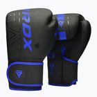 Boxerské rukavice Rękawice RDX F6 blue