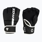 Grapplingové rukavice RDX F6 černo-bílé GGR-F6MW