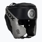 Boxerská přilba RDX L1 Mark Pro Cheek Boxing Training Head Guard silver