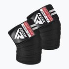 Chrániče kolen  RDX KR11 Gym Knee Wrap black/white