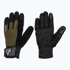 Tréninkové rukavice RDX W1F Full Finger army green