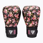 Boxerské rukavice RDX FL-5 černo-růžove BGR-FL5B