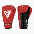 Boxerské rukavice RDX Apex Lace Up Training Sparring Boxing red