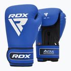 Boxerské rukavice  RDX Apex Sparring Training Boxing Hook & Loop blue