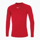 Pánské běžecké tričko Longsleeve Mizuno Uni Core red/white