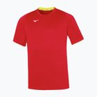 Dětské triko na trénink Mizuno Core SS red/yellow fluo
