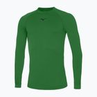 Pánské běžecké tričko Longsleeve Mizuno Core Underwear green/black