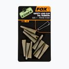 FOX Edges Lead Clip Tail Rubbers 10 ks. Trans Khaki CAC478