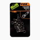 Fox Edges Flexi Ring Swivel kaprařský otočný kroužek červený CAC529