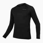 Pánské cyklistické tričko Longsleeve Endura Baabaa Merino black
