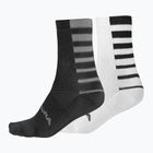 Pánské cyklistické ponožky Endura Coolmax Stripe 2-pack black