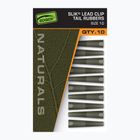 Převleky International Naturals Velikost 10 Slik Lead Clip Tail Rubber 10 ks.
