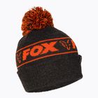 Zimní čepice Fox International Collection Bobble černá/oranžová