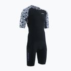 Pánská triatlonová kombinéza  ZONE3 Lava Trisuit white/gravel