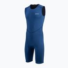 Pánský plavecký neopren ZONE3 Yulex Kneeskin 1,5 mm navy/silver