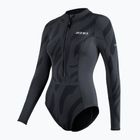 Dámské jednodílné plavky  ZONE3 Yulex black/grey