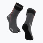 Neoprenové ponožky ZONE3 Active Flex Swim 3 mm grey/orange