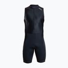 Pánský triatlonový dres ZONE3 Activate+ Sleeveless Trisuit black