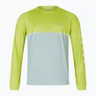 Pánský cyklistický dres Longsleeve Endura Core Printed lime green