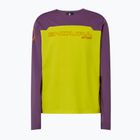 Dětské cyklistické tričko Longsleeve Endura MT500 Burner end citrus