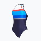 Dámské jednodílné plavky Zoggs Pop Block T Back white / red / blue / navy