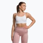 Fitness podprsenka Gymshark Seamless Bralette High Neck bílá