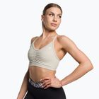 Gymshark Ruched Training Sportovní fitness podprsenka šedá