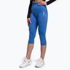 Dámské tréninkové legíny Gymshark Energy Seamless Crop modré