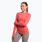 Dámský tréninkový top s dlouhým rukávem Gymshark Vital Seamless Top red/orange/white