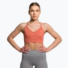 Gymshark Studio Sports earth oranžová fitness podprsenka