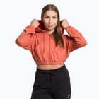 Dámská tréninková mikina Gymshark KK Twins Zip Up Crop oranžová