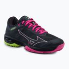 Dámské boty na padel Mizuno Wave Exceed Light Padel ebony/pink glo/neo lime