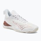 Dámské boty na házenou Mizuno Wave Mirage 4 white/rose/snow white