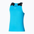 Pánské běžecké tílko tank top Mizuno DryAeroFlow Tank hawaiian ocean/black