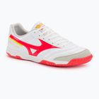 Mizuno Morelia Sala Classic IN white/flery coral2/bolt2 pánské kopačky