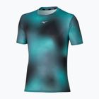 Pánské běžecké tričko Mizuno Core Graphic Tee aquifer